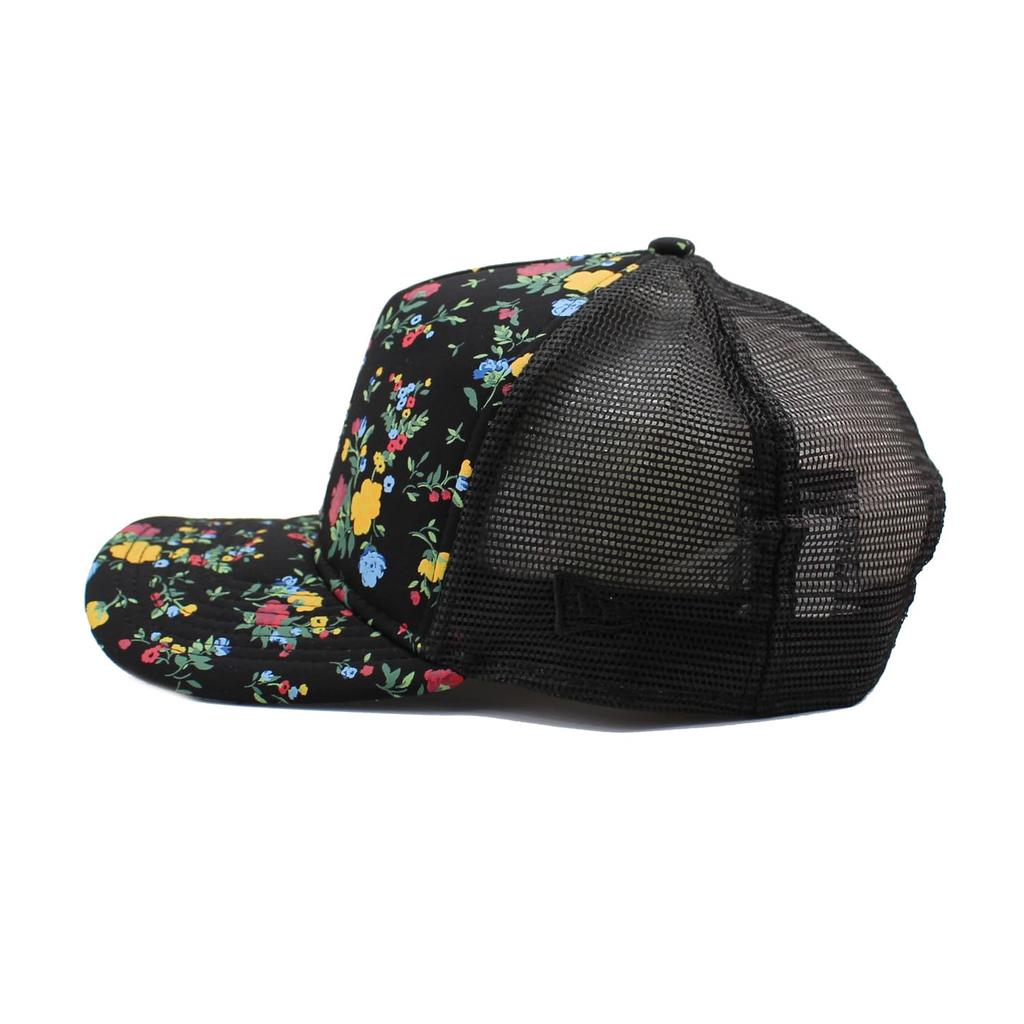 New Era 9FORTY Los Angeles Dodgers MLB Floral Mesh Snapback Cap in Also 940 A-Frame Black. available A-Frame hats, AF. [Used]