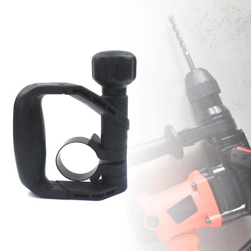 Manico Laterale in Plastica Nera per Martello Demolitore 11E Gbh10DC Gbh11DE Manico Ausiliario per Martello Strumento ad Alta Precisione