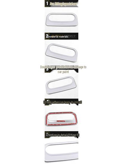 Venucia T70 Front Reading Light Decorative Frame & Electroplated Console Cover Sequin Sticker