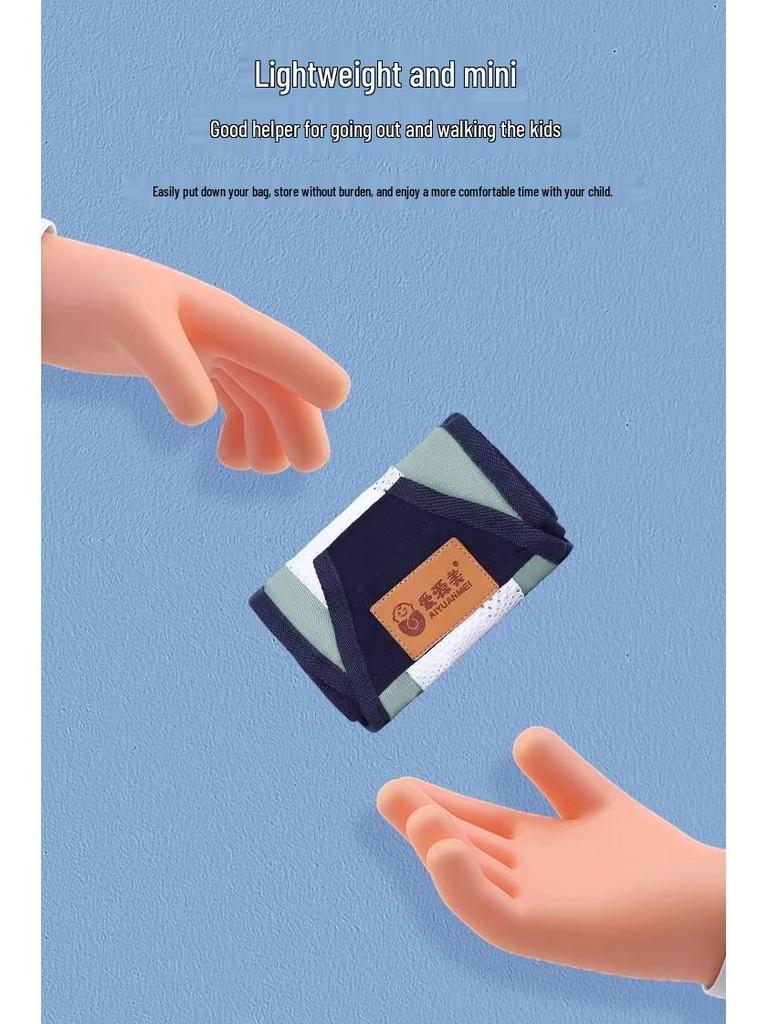 Hands-Free Baby Carrier with Waist Stool - Breathable Front Sling for Newborns