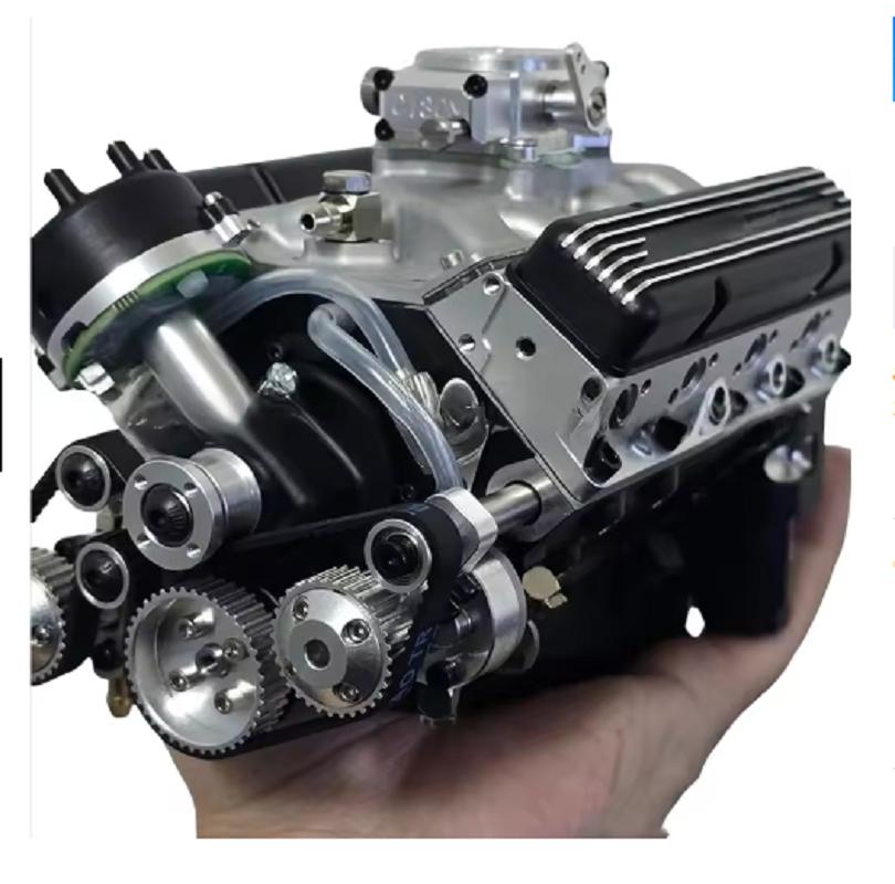 

Скульптура из смолы модели двигателя Small-Block для домашнего декора, смоляная фигурка, настольный декор, украшение для дома, скульптура ручной работы для стола, книги