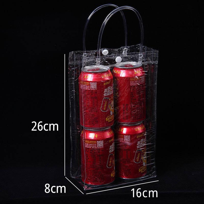 Transparent PVC Tote Bag - Customizable Gift Favor Bag