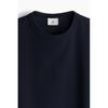 H M Regular FiT Waffle TexTure T sHirT Navy Blue