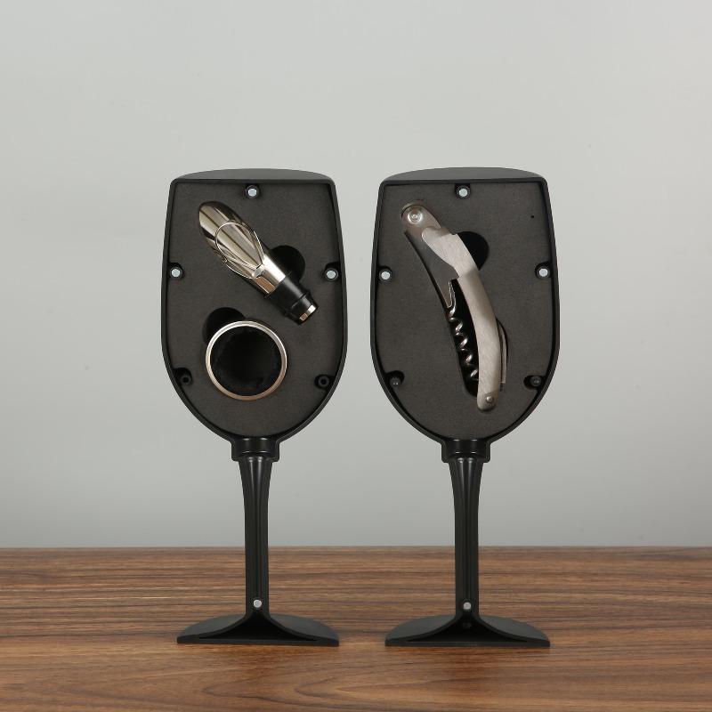 3/5pcs Wine Cork Opener Set Wine Bottle Shape Various Styles for Hotels Restaurants Family Gatherings Holiday Gifts