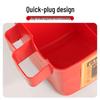 Carpentry Tool Belt Pouch with Thickened Plastic Nail Bucket