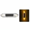 Universal Solar Powered Warning Strobe Light Wireless Vibration Sensor Anti Rear End Signal Lamp For Car Auto Motorcycle
