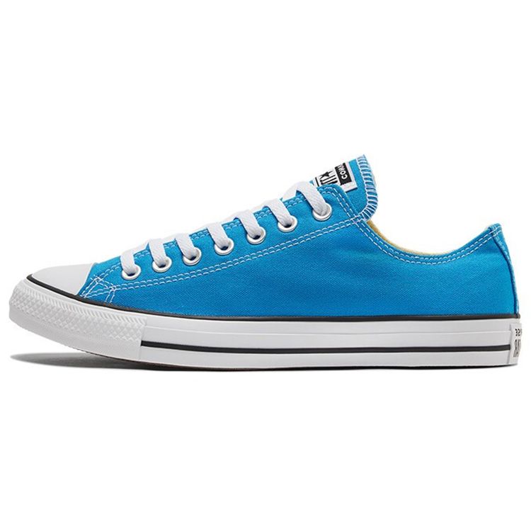 Converse Chuck Taylor All Star Comfortable Versatile Low Top Canvas Shoes Unisex Sneakers Blue 161422C