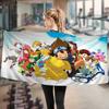 Digimon Adventure Monster Game Beach Towel Colorful Bath Towels For Girl Microfiber Quick Dry Sand Free Beach Yoga Spa