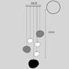 Nordic luxury staircase pendant light modern ceiling light home decoration dining room chandelier living room lighting fixtures
