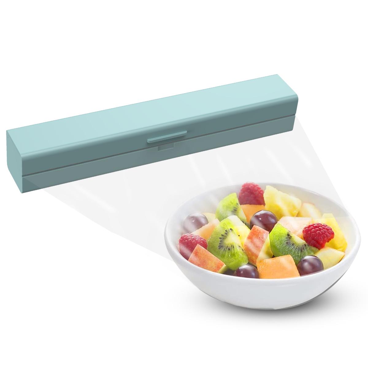 

Cling Film Cutter Food Plastic Cling Wrap Dispensers Reusable Food Grade Kitchen Home Storage Accessories Foil Wrap Dispenser