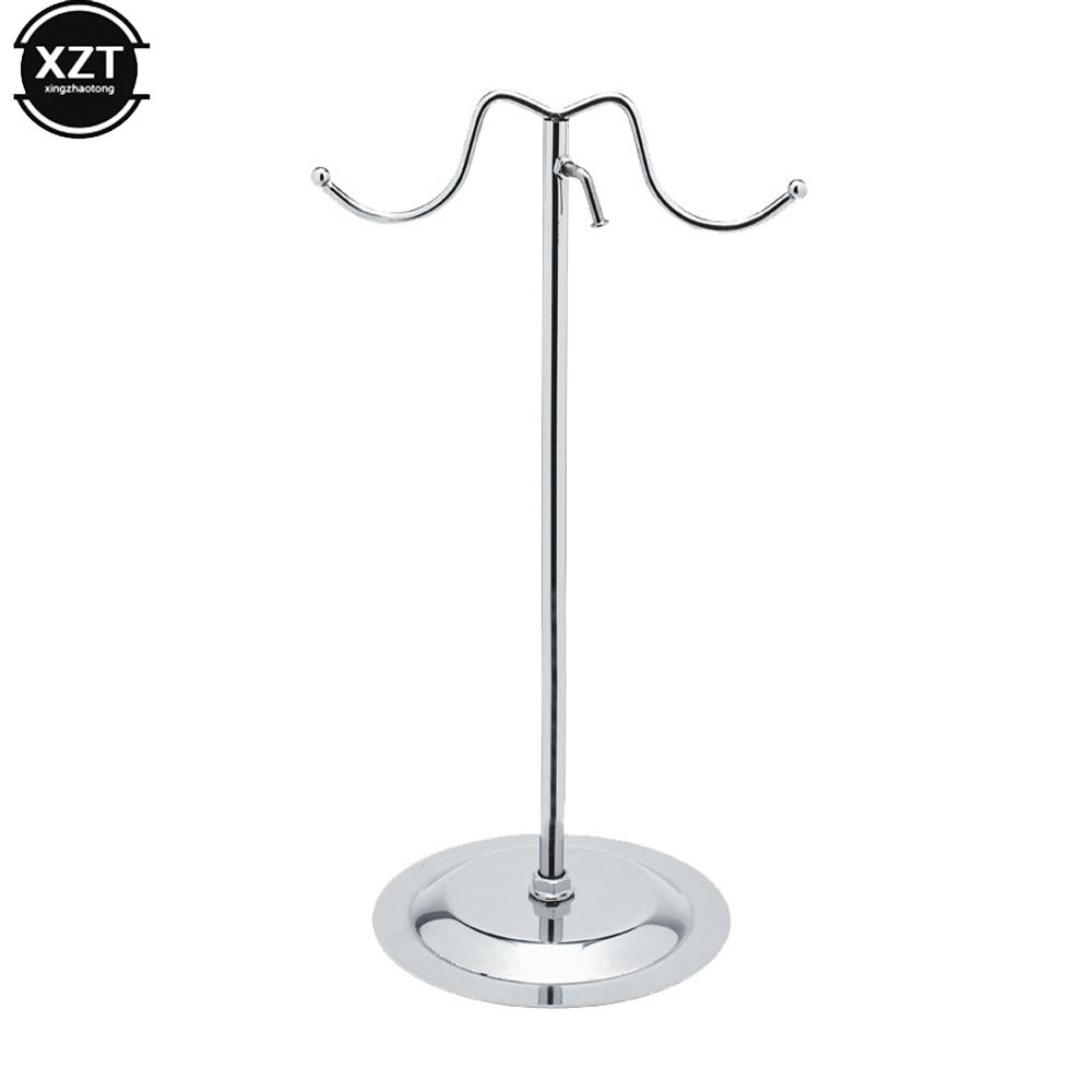 

Регулируемая сумка-кошелек с двумя крючками, регулируемый держатель для дисплея, сумка-кошелек на столешницу, выдвижная подставка для хранения, аксессуар серебряный