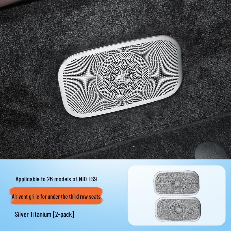 Nio ES9 Third Row Seat Air Vent Anti-Clog Cover