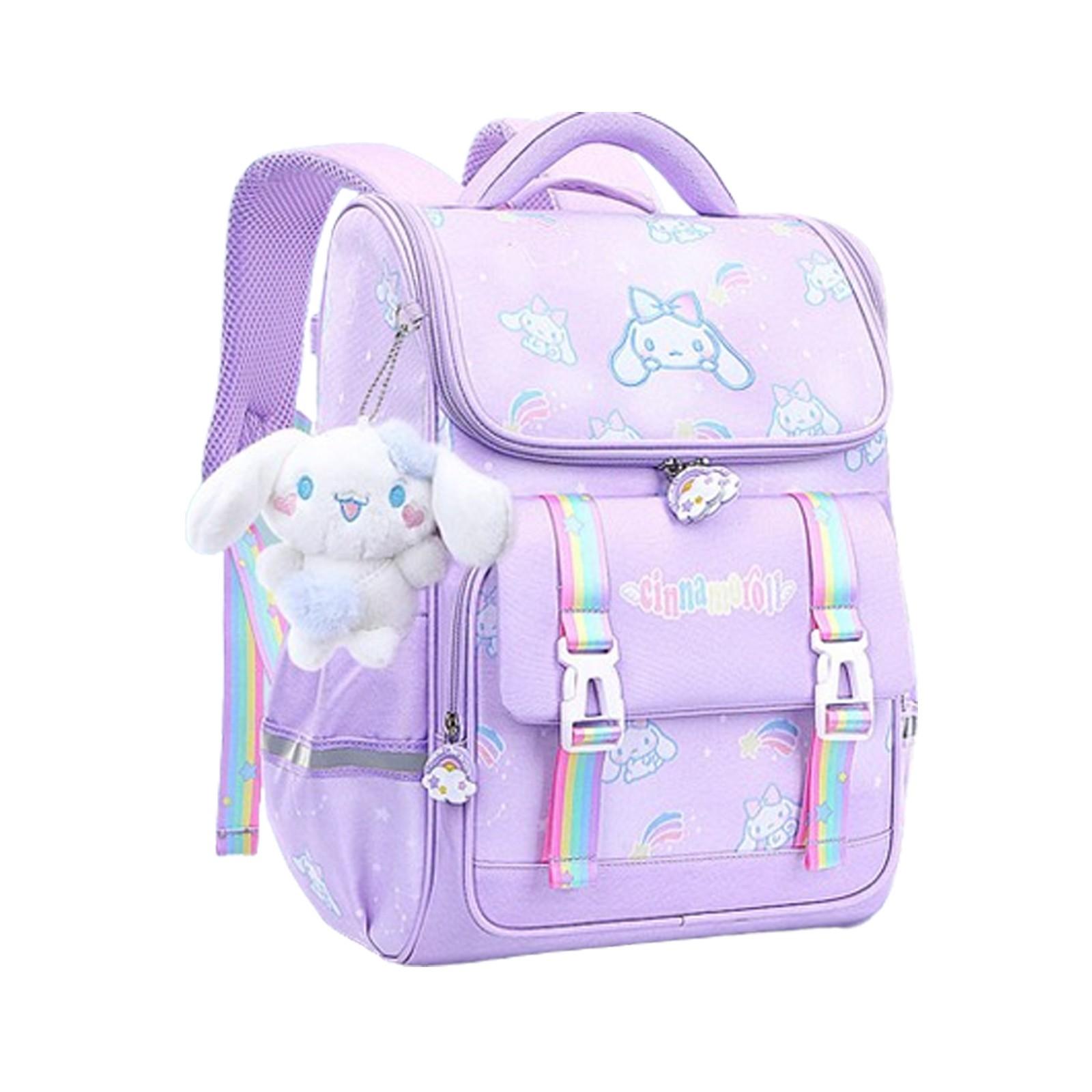 

Рюкзак большой вместимости для учеников начальной и средней школы, мультяжная наплечная сумка и пенал для детей One Size