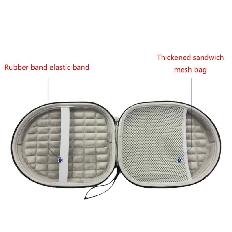 Headphone Case for W820NB Wireless Noise Cancelling Headphone Bag USB Cables Chargers Headset Case Travel Bag
