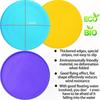 6-Pack Durable Silicone Flying Discs for Dogs, Lightweight Chew-Resistant Outdoor Training Toy Set