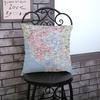 Vintage Ocean Map Pattern Cushion Cover Retro World Nautical Maps Cotton Linen Sofa Decoration Throw Pillow Case Cojines