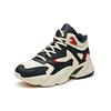 Anta Life Collection Textile, Synthetic Leather Cushioning Slip Resistant Abrasion Resistant Mid Top Chunky Sneakers 12948985-2
