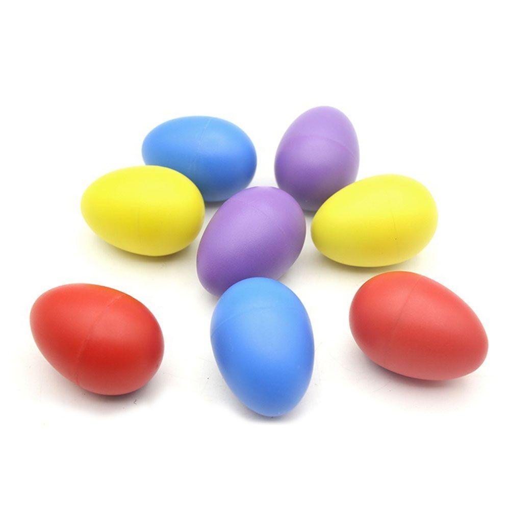 Instruments Drums Rustling Baby Toy Cute Egg 2pcs Plastic Musical Percussion