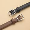 Women's High-End Leather Belt with Alloy Buckle - Versatile, Fashionable, Thin Waist Design