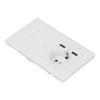 WiFi Smart Switch with Dual USB Concealed Wall Socket APP Voice Touch Control  Standard AC100‑