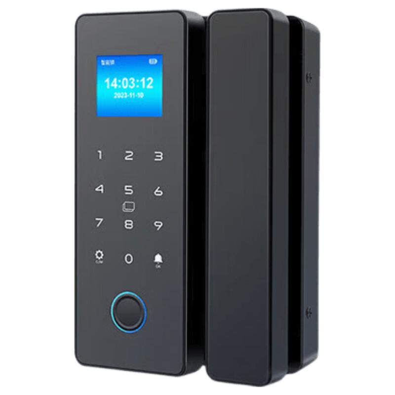 Modian P10F Smart Fingerprint Glass Door Lock CN plug (adapter included)