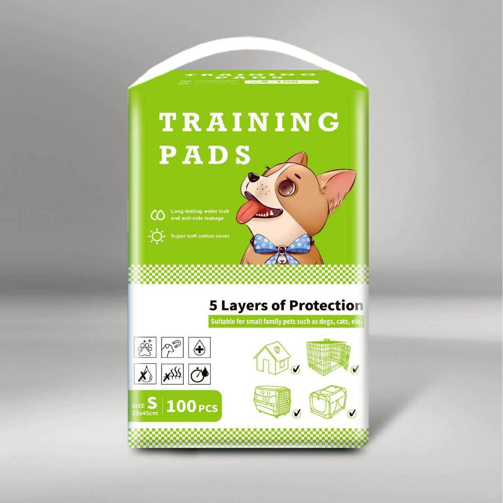 Thick Disposable Dog Pee Pads: Absorbent & Deodorizing Pet Diapers