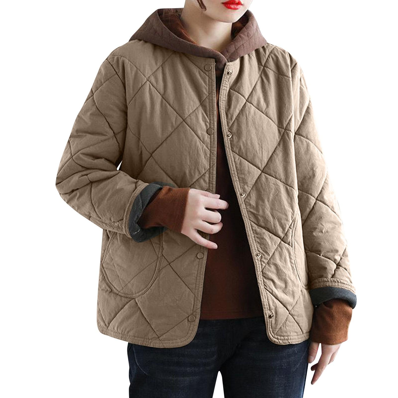 

Женская модная свободная бейсбольная форма, однотонный топ на пуговицах с карманами, винтажная хлопковая куртка XXL хаки