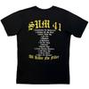Sum 41 Unisex Erwachsener All Killer No Filler Tracklist T-Shirt