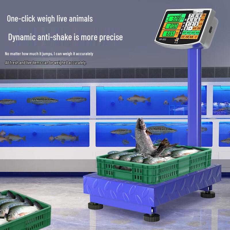 

Aodemai Rechargeable Commercial Electronic Platform Scale