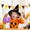 Halloween Candy Bucket 6 Pieces Halloween Ghost Candy Holder Jack O Lantern Storage Jars For Holiday Fall Festival Events School