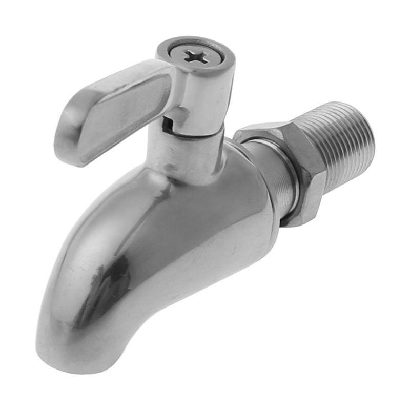 Stainless Steel Beverage Drink Dispenser Wine Barrel Spigot / Tap / Faucet top sale