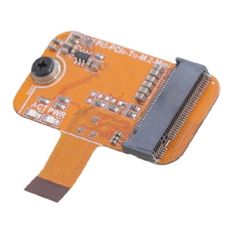 

Mini Expansion Board For RPi5 PCIe to M.2 NVMe SSD Board Integrated 1