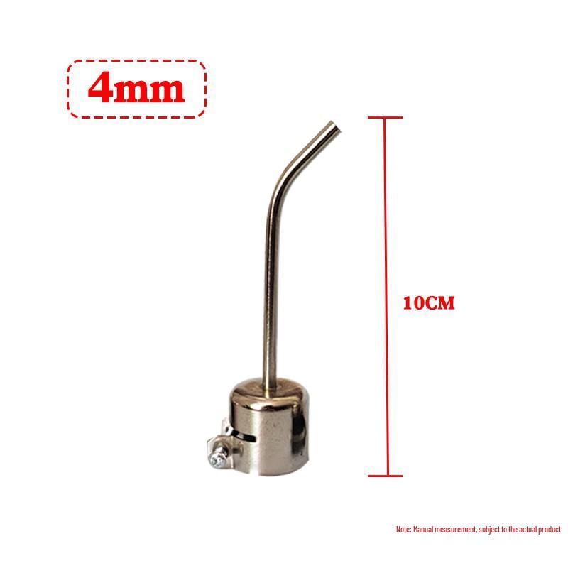Multi-Model Hot Air Gun Nozzle Set - Straight, Angled, Bent for 850/858 Desoldering Stations