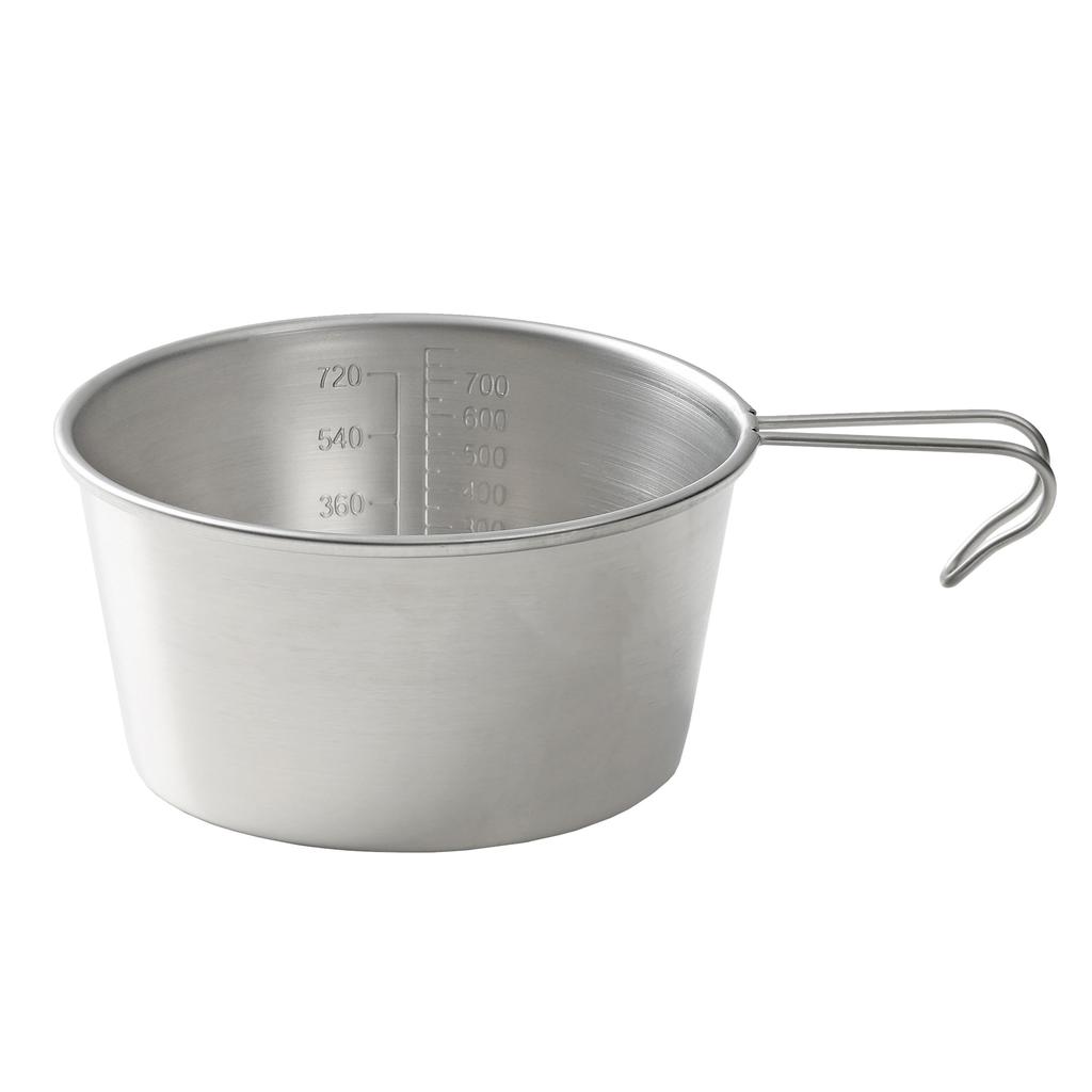 CAPTAIN STAG Sierra Rocky Spiral Stainless Made In Cup, Cup, 900ml, Graduated, Finish, Steel, Japan, Tsubame-Sanjo, UH-78