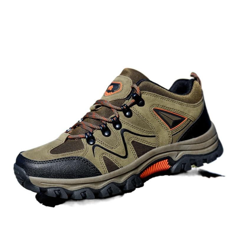 Extra große Herren-Wanderschuhe Herbst und Winter Outdoor-Sportschuhe Niedrige Wanderschuhe