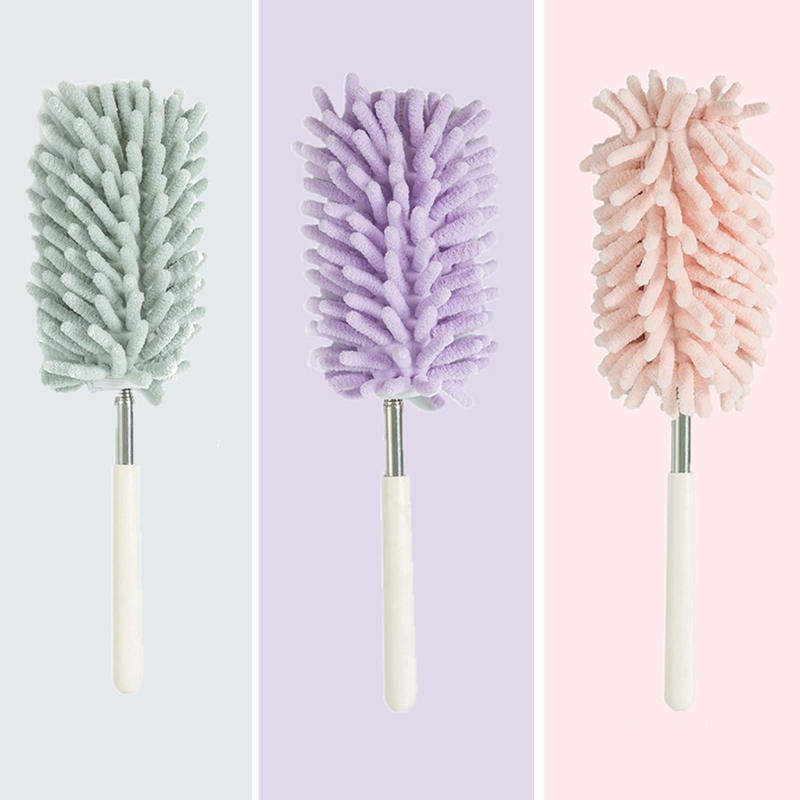Soft Microfiber Duster Brush Dust Cleaner Can Not Lose Hair Static Anti Dusting Brush Car Duster Household Office Kitchen Tools