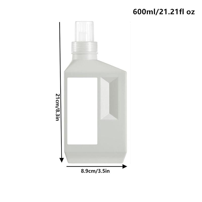 400/600/1000 ml Grote Capaciteit Huishoudelijke Wasverzachter Wasmiddel Flessen Opbergbak Shampoo Douchegel Dispenser