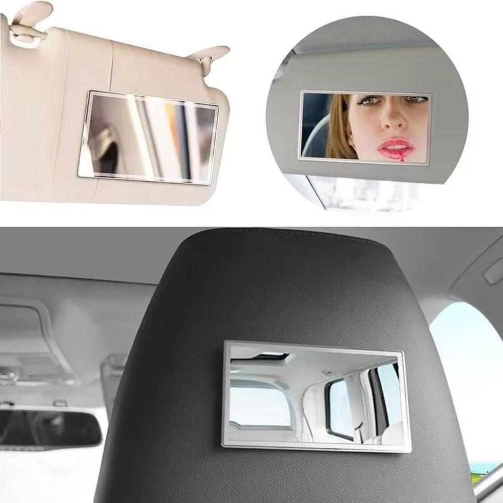 HD Mirror Car Makeup Mirror High Clarity Portable Car Mirror Interior Car Mirror Cosmetic Use