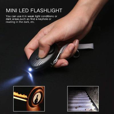 Sicherheitsalarm Mini Defense 130dB Laut Tragbar Selbstton SOS Notfallalarm