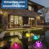 Floating Pool Lights, Floating Solar Pool Lights with RGB Color Changing Waterproof Pool Lights That Float for Swimming Pool