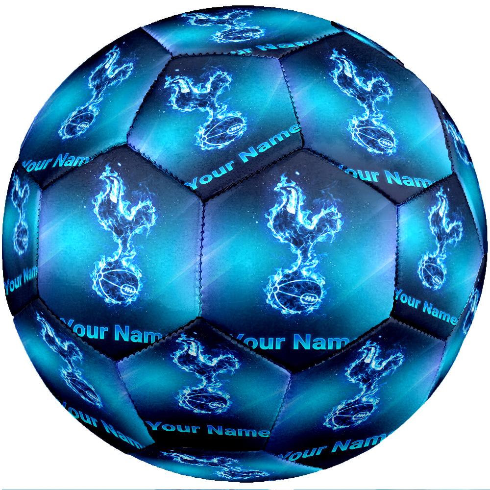 Tottenham Hotspur FC Fashion Size 5 Football Wearproof Non‑Slip Soccer Ball For Sports Training Entertainment Use