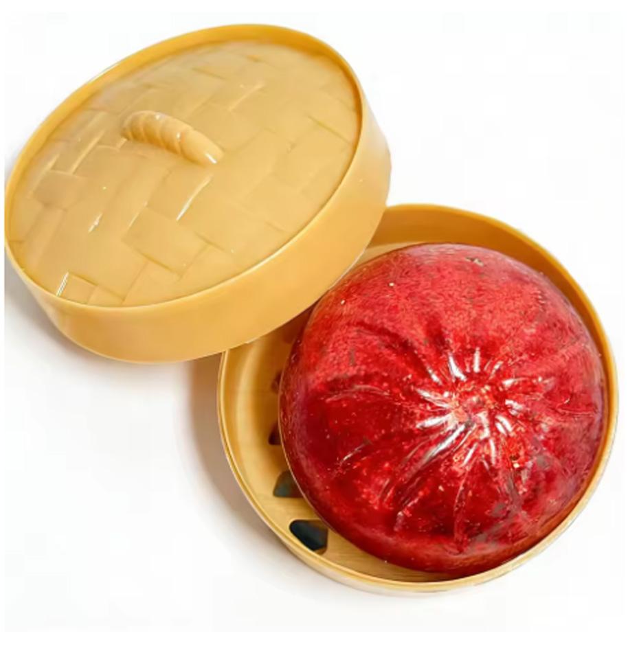 Dumpling Pressure Dumpling Squishies Cute Colorful Bun Toy Slow Rising Stress Relief Fidget Toy For Kids Adults Anti-Anxiety Gif