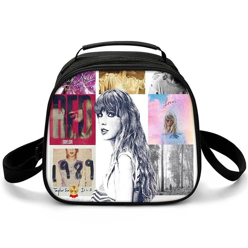 Runde Isolierte Lunchtasche Kinder Büroangestellte - Niedliches Cartoon-Design Auslaufsicher Wiederverwendbar Eispack-kompatibel 20L Fassungsvermögen