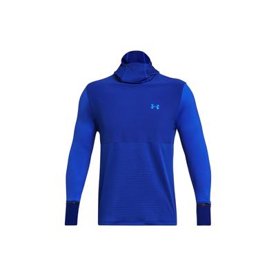 Qualifier T Shirts Men's Blue Hooded Moderate Straight Fit 1379306-400