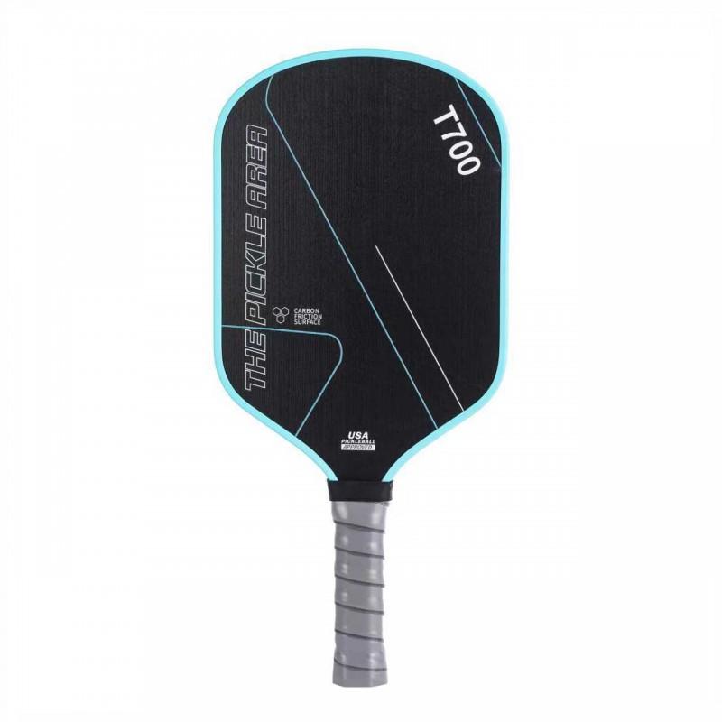 Pickleball Paddle T700 Carbon Fiber Textured Matte Surface Beginners Recreational Players