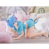 Anime Rem/Ram Ramu Figure Lying pose Action Figure Cute Cat loli PVC model Collection Desktop decorations Child toy Gifts
