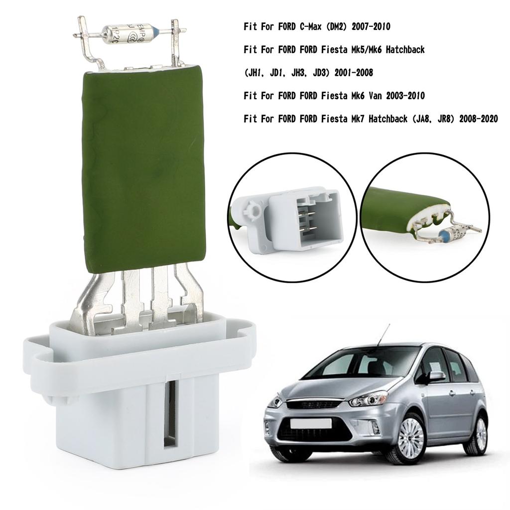 Heater Blower Fan Resistor 1325972 For Ford Fiesta Mk6 Mk7 2001+