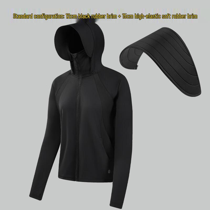 Longchan Detachable UV Protection Sun Hoodie for Women M