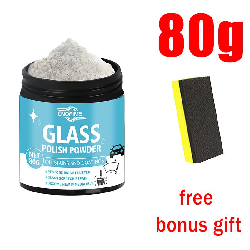 

Extra Super Glass Polishing Powder - Restores Glass Transparency and Clarity, Safe Formula Won t Damage Glass, Universal