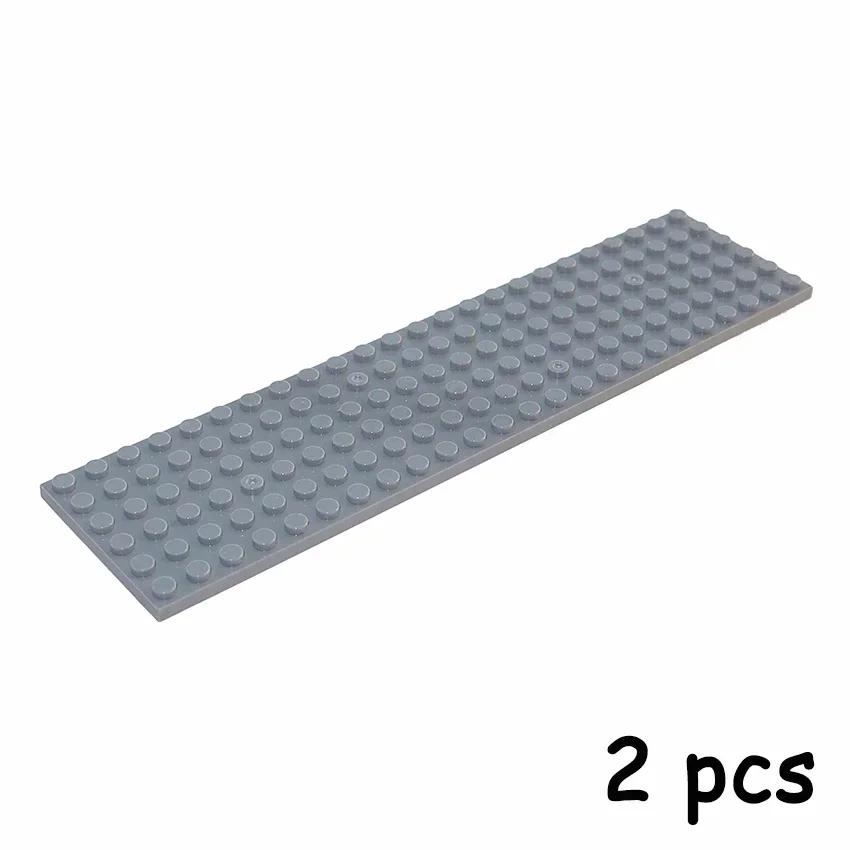 Größe 6x24 Noppenplatte 2 Stück 3026 MOC Bausteine DIY Bausteine 6*24 Figuren Steine Pädagogisches Kreatives Spielzeug